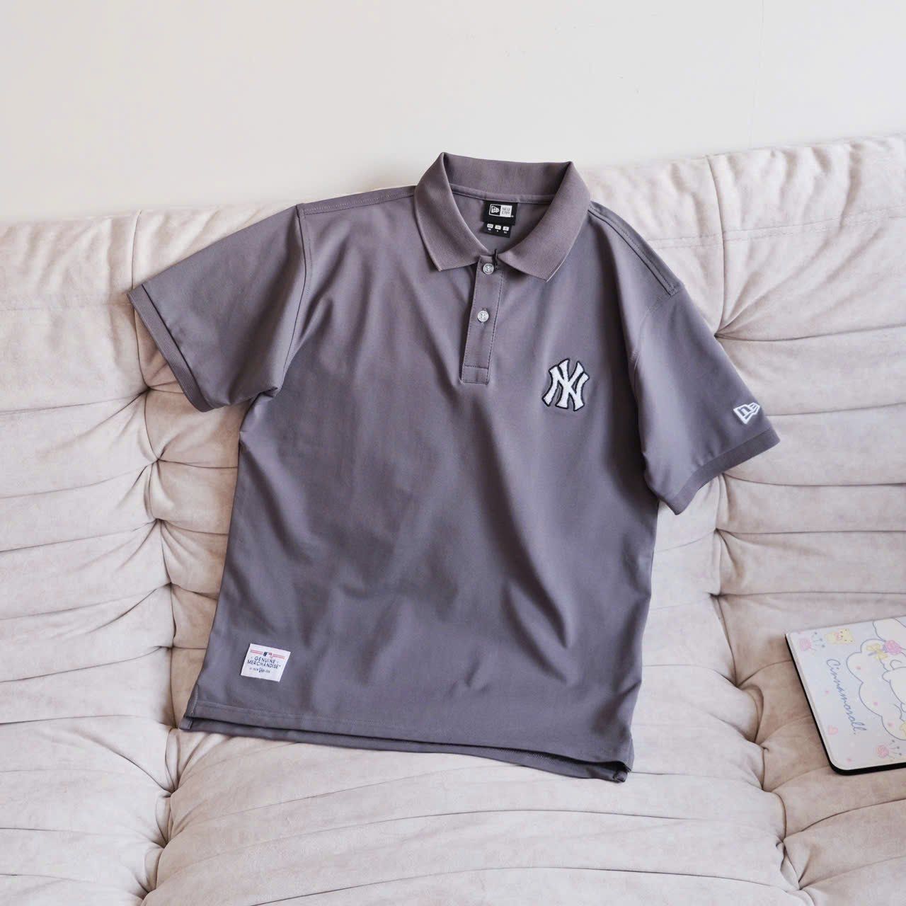  Polo New Era Yankees New York Màu Xám Hàng Chính Hãng CODE: 16998754 | Fox Sneaker 