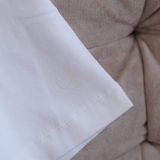  Áo Thun CK Basic Màu Trắng Slim Fit Logo Phản Quang Hàng Chính Hãng 