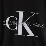  Áo Thun CK Màu Đen Slim Fit Logo Phản Quang Hàng Chính Hãng 