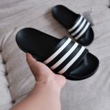  Dép Adidas Aqua Đen Sọc Trắng Hàng Chính Hãng F35543 