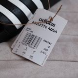  Dép Adidas Aqua Đen Sọc Trắng Hàng Chính Hãng F35543 