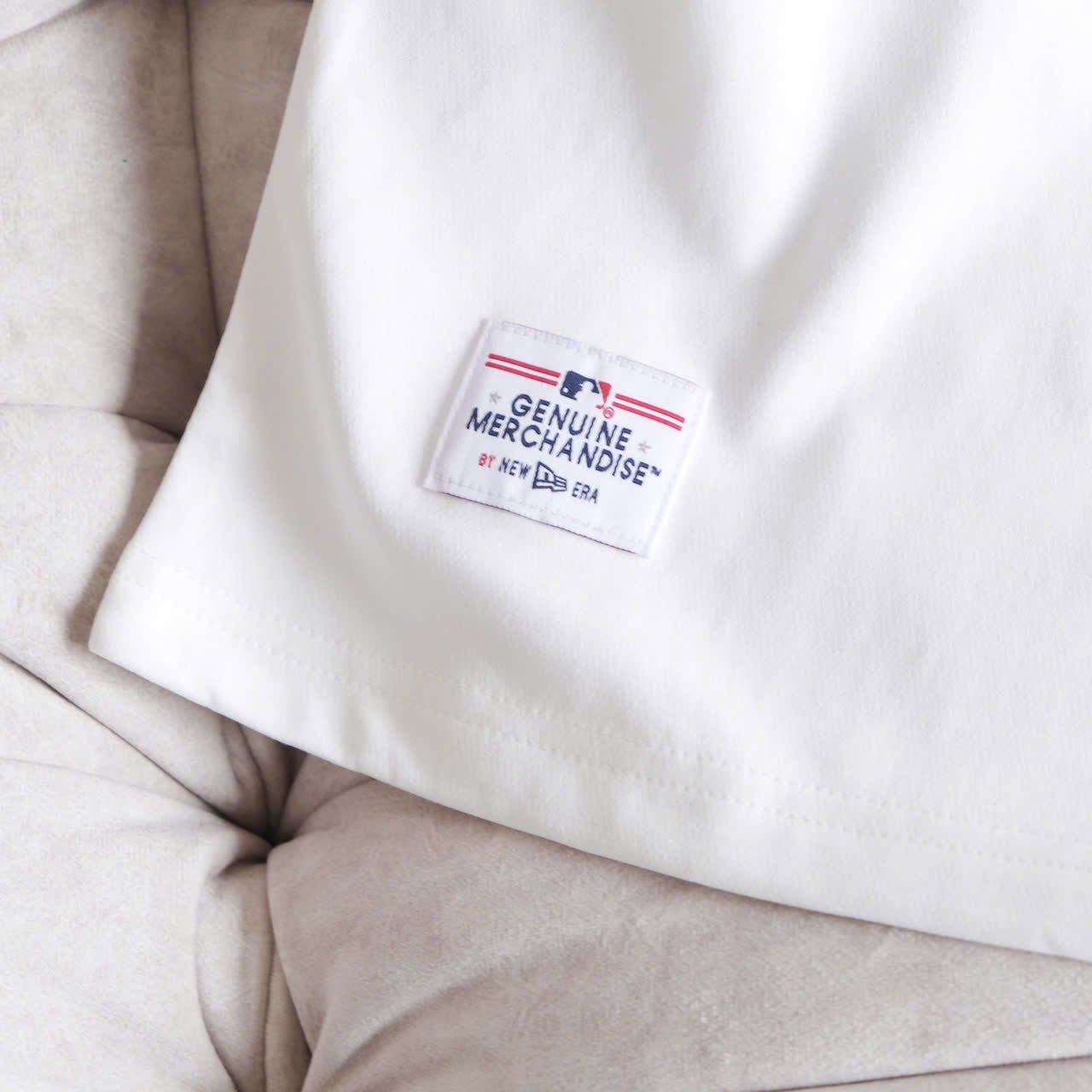  SALE - Áo Thun New Era Ny T12 Trắng V2 Hàng Chính Hãng CODE: 15554889 | Fox Sneaker 