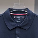  Polo Tommy Xanh Đen Logo Giữa Ngực Hàng Chính Hãng SP016783 | Fox Sneaker 