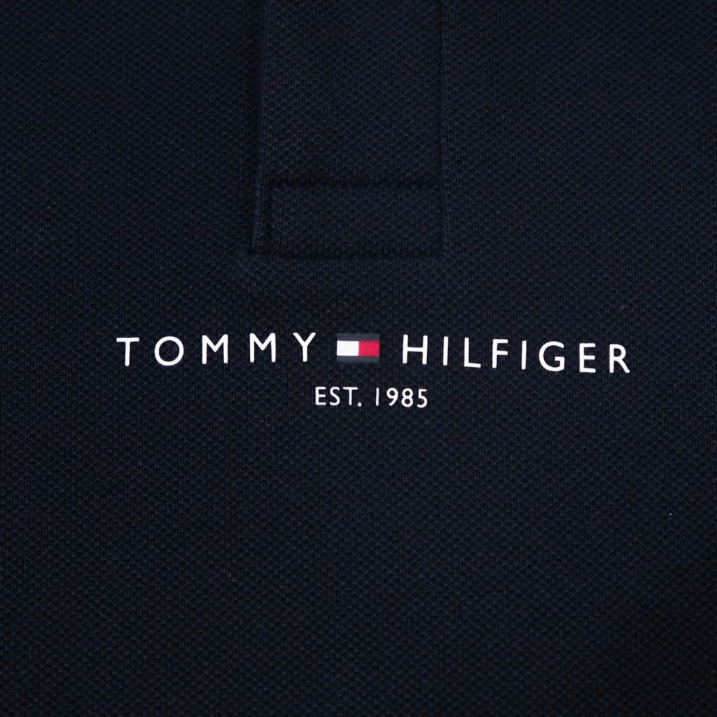  Polo Tommy Xanh Đen Logo Giữa Ngực Hàng Chính Hãng SP016783 | Fox Sneaker 