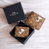Ví Coach X Peanuts 3 In 1 Wallet In Signature Canvas Hàng Chính Hãng | Fox Sneaker