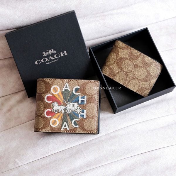  Ví Coach Xe Ngựa Hàng Chính Hãng | Fox Sneaker 