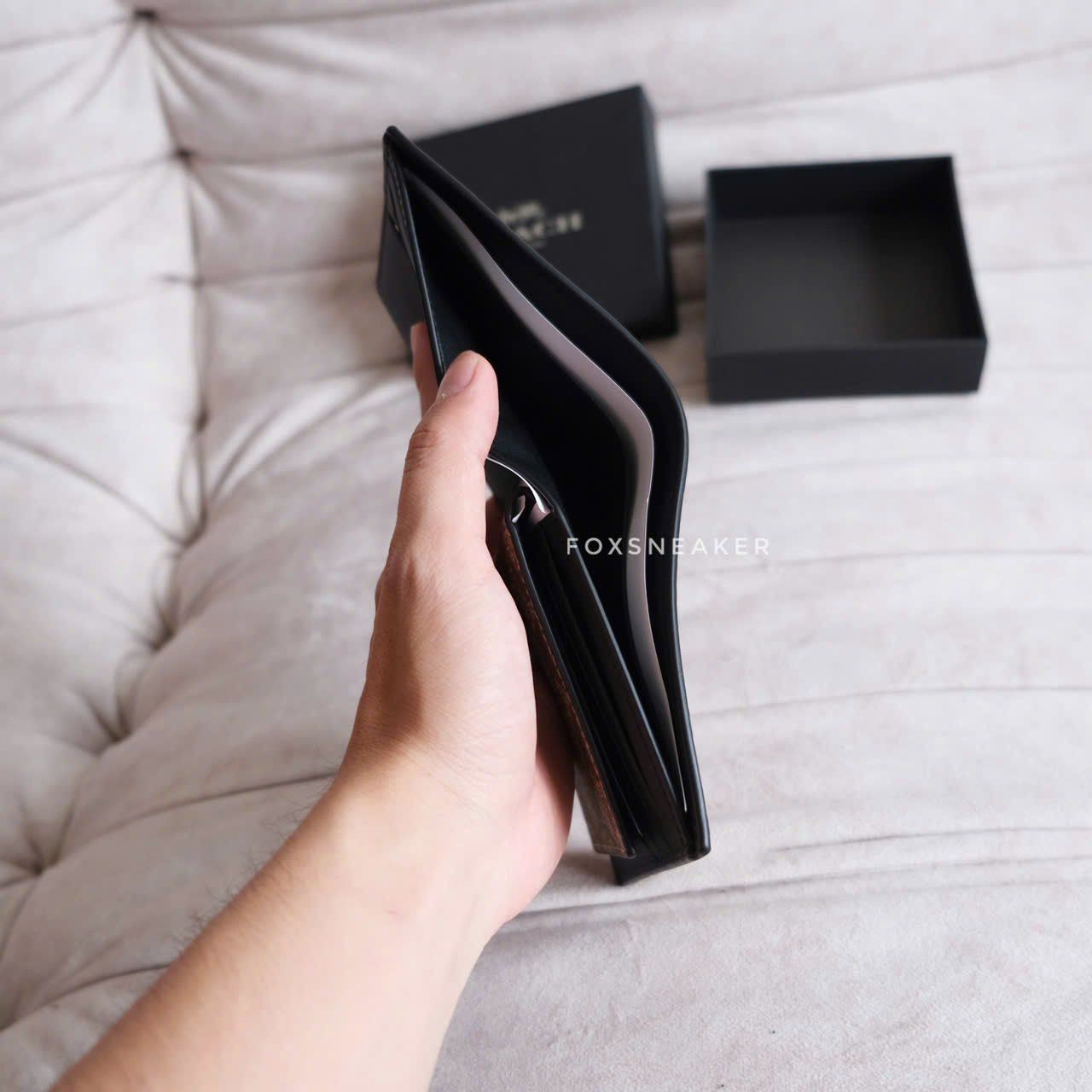  Ví Coach Xe Ngựa Hàng Chính Hãng | Fox Sneaker 