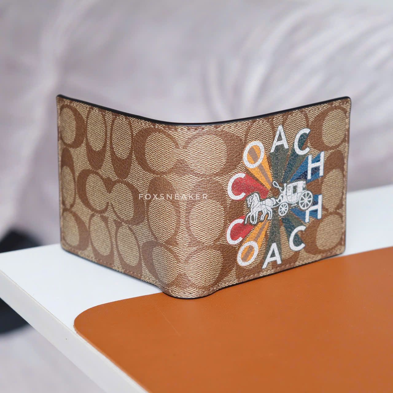  Ví Coach Xe Ngựa Hàng Chính Hãng | Fox Sneaker 