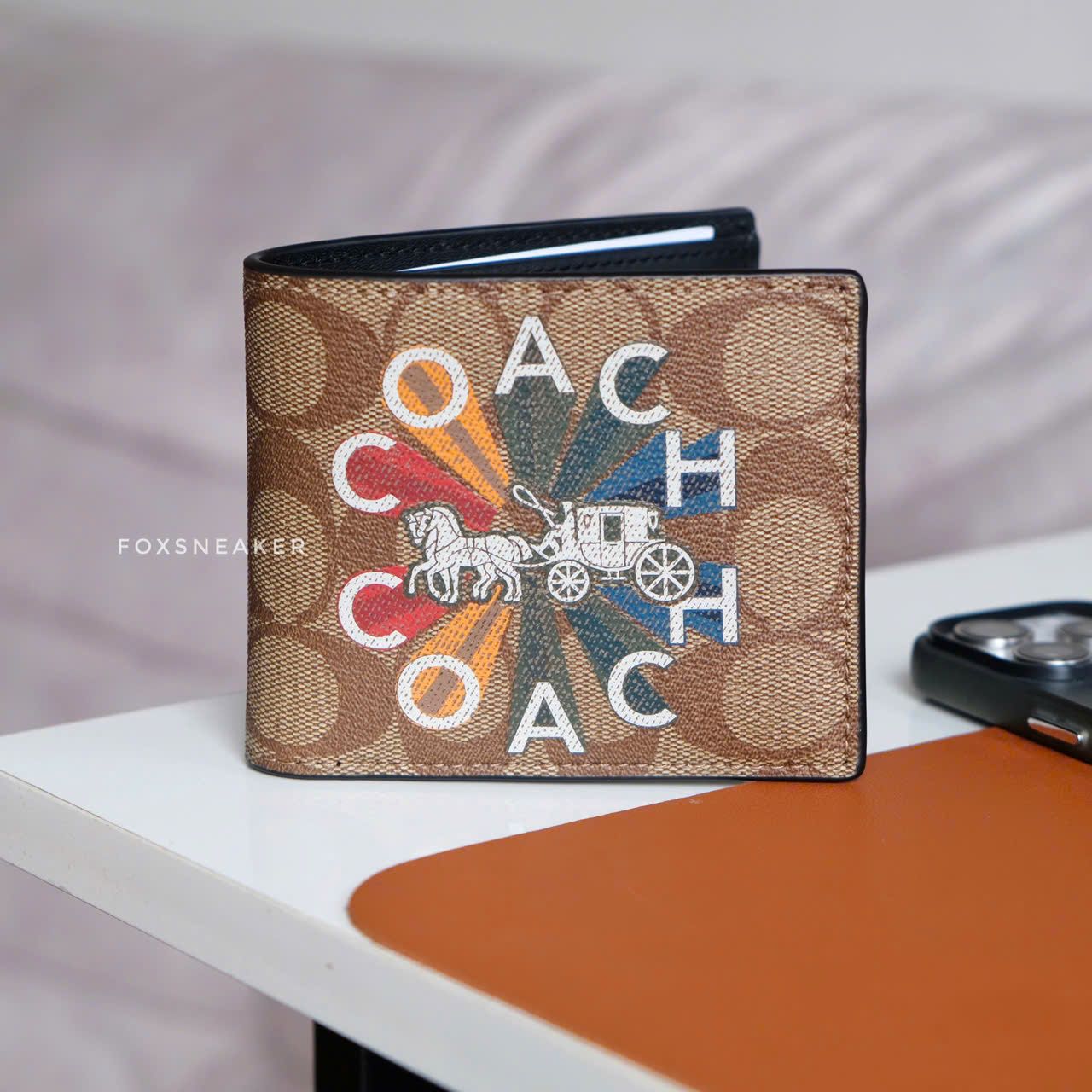  Ví Coach Xe Ngựa Hàng Chính Hãng | Fox Sneaker 