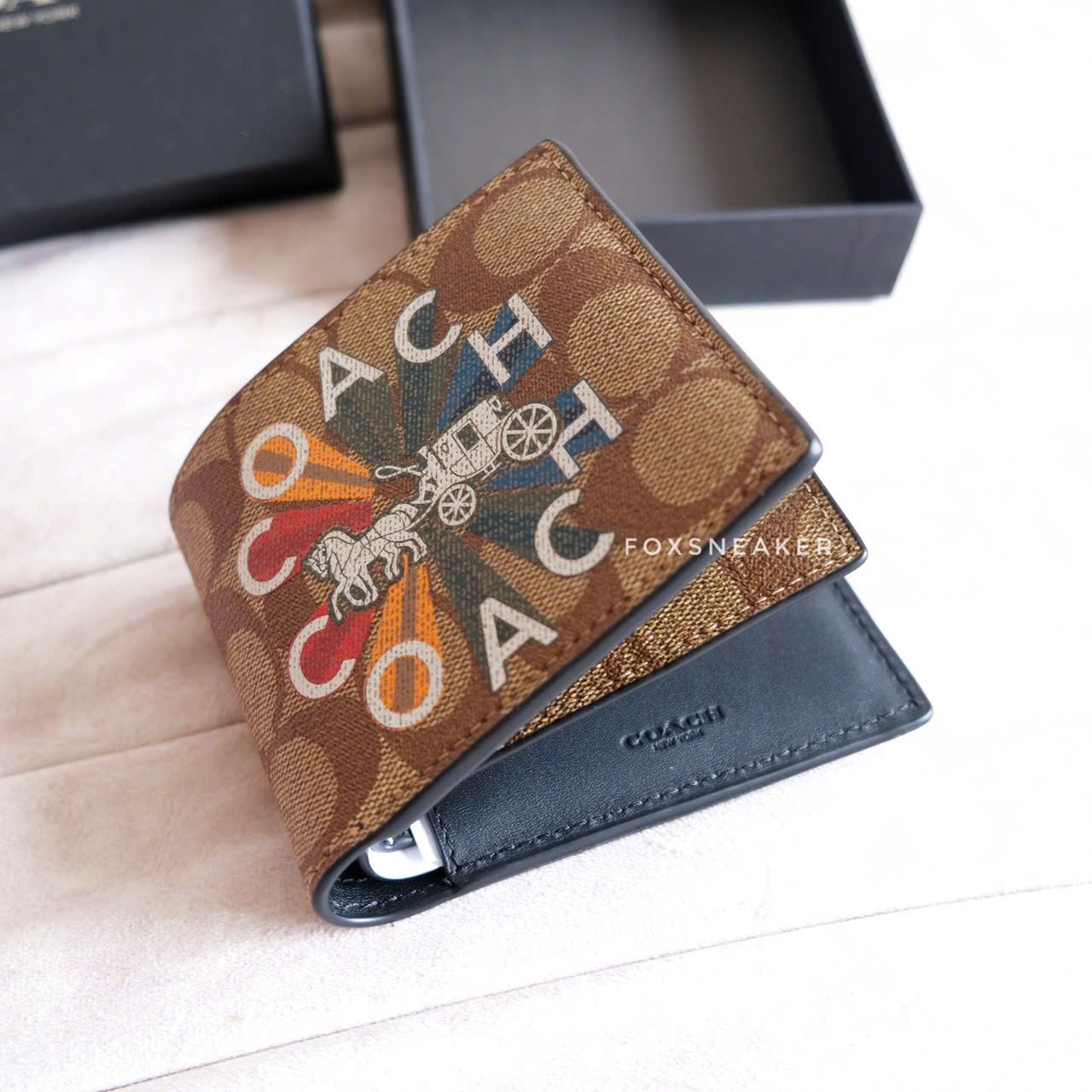  Ví Coach Xe Ngựa Hàng Chính Hãng | Fox Sneaker 