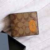  Ví Coach Mono Nâu C Cam Hàng Chính Hãng | Fox Sneaker 