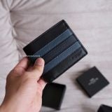  Ví Coach Đen 3 Sọc Hàng Chính Hãng | Fox Sneaker 
