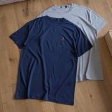  Áo Thun Ralph Navy Logo 3 Màu Hàng Chính Hãng 