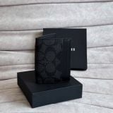  Ví Coach Nam Châm Mono Xám Hàng Chính Hãng | Fox Sneaker 