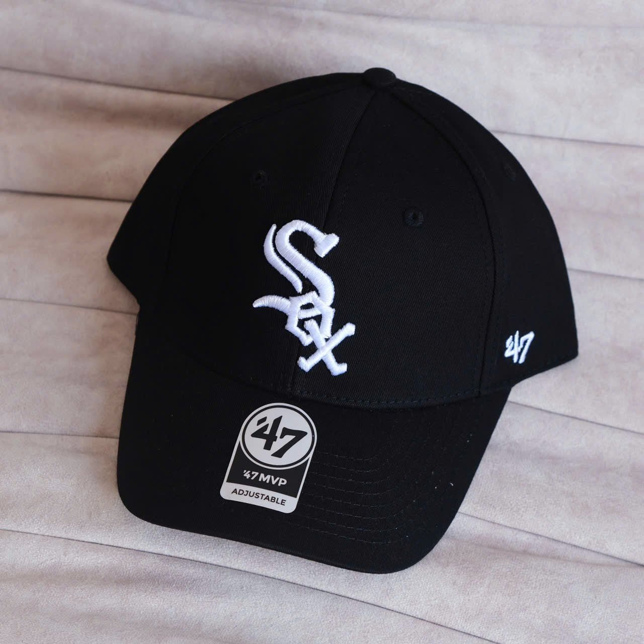  Mũ Nón Brand 47 Sox Đen Trắng Hàng Chính Hãng 