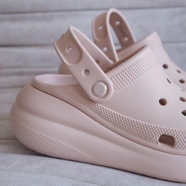  Giày Clog Crocs Hồng Crush Classic Đế Cao Hàng Chính Hãng | Fox Sneaker 