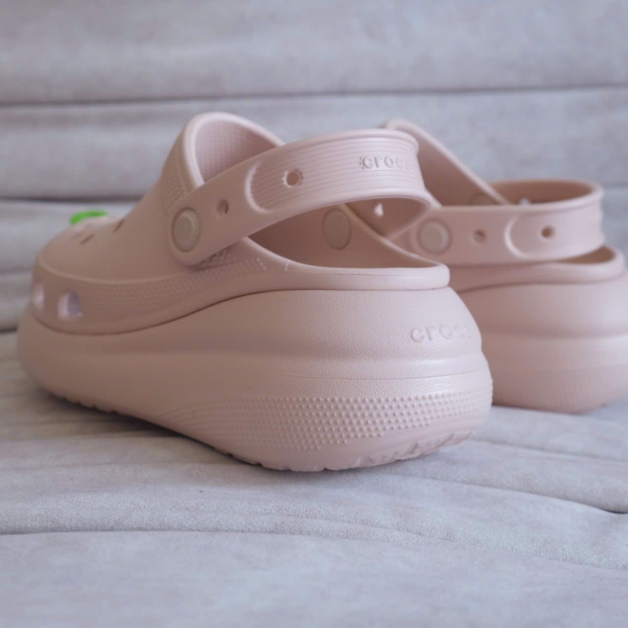  Giày Clog Crocs Hồng Crush Classic Đế Cao Hàng Chính Hãng | Fox Sneaker 