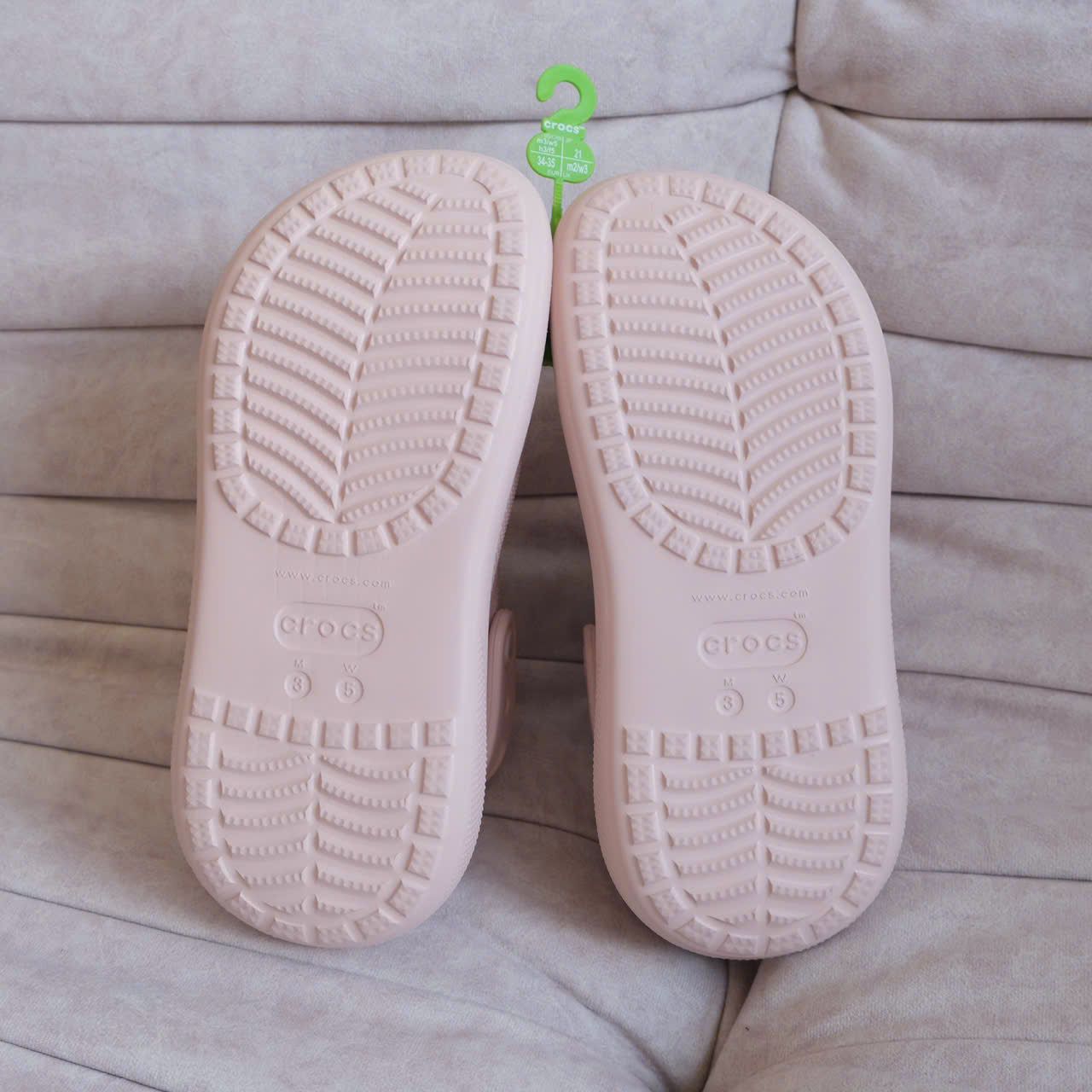  Giày Clog Crocs Hồng Crush Classic Đế Cao Hàng Chính Hãng | Fox Sneaker 