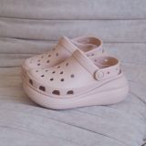  Giày Clog Crocs Hồng Crush Classic Đế Cao Hàng Chính Hãng | Fox Sneaker 