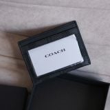  Ví Card Coach Mono Đen Hàng Chính Hãng CODE: SP017603 | Fox Sneaker 