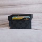  Ví Card Coach Mono Đen Hàng Chính Hãng CODE: SP017603 | Fox Sneaker 