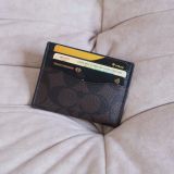  Ví Card Coach Mono Nâu Đậm Hàng Chính Hãng CODE: SP017604 | Fox Sneaker 