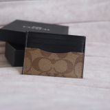  Ví Card Coach Mono Nâu Đậm Hàng Chính Hãng CODE: SP017605 | Fox Sneaker 
