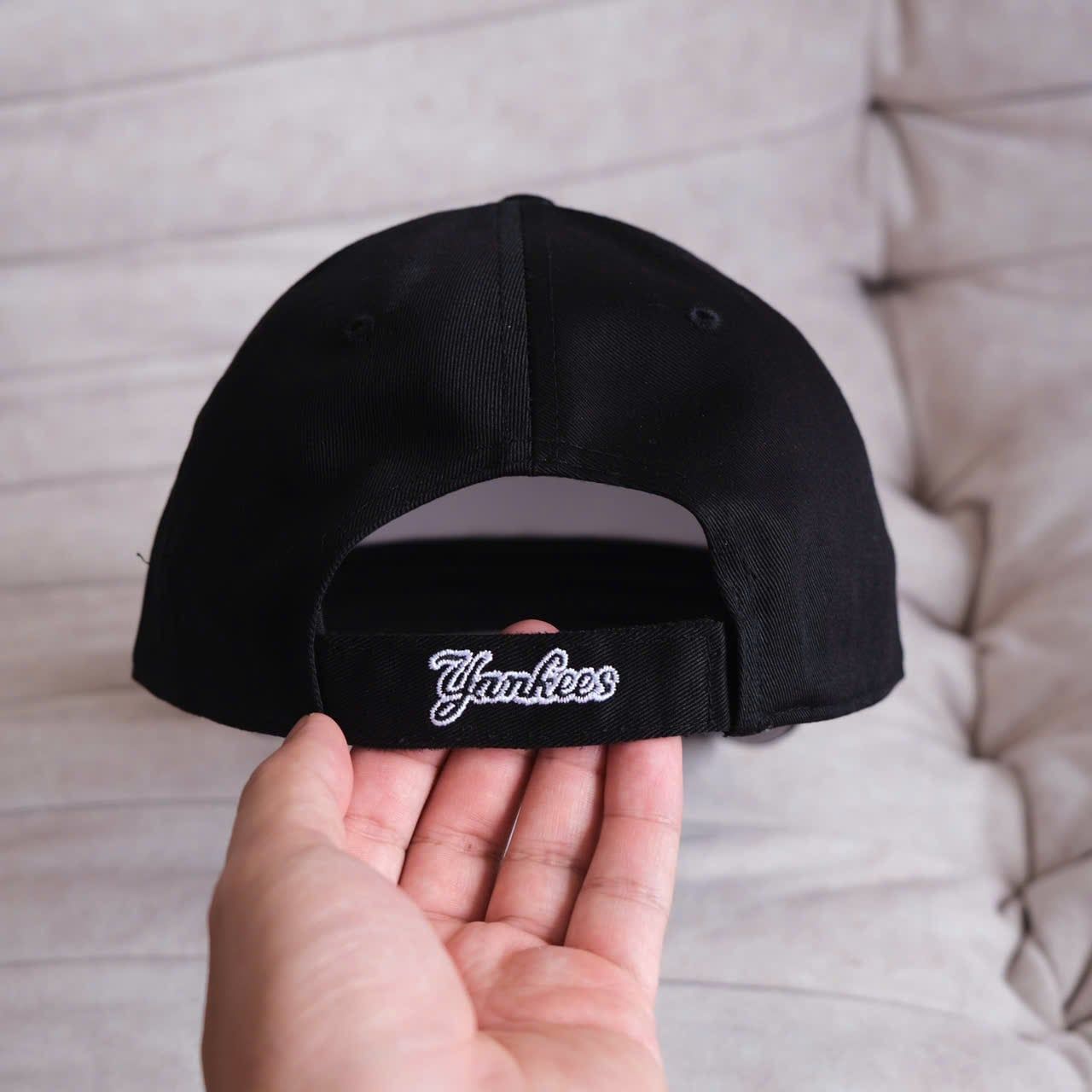  Nón Ny Brand 47 Đen Viền Trắng Hàng Chính Hãng 