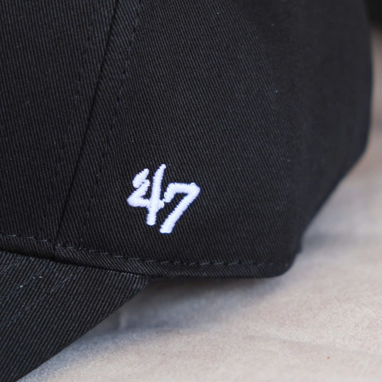  Mũ Nón Brand 47 D Đen Chữ Trắng Hàng Chính Hãng 