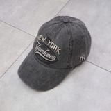  Nón MLB Yankess Xám Jean Ss24 Hàng Chính Hãng 