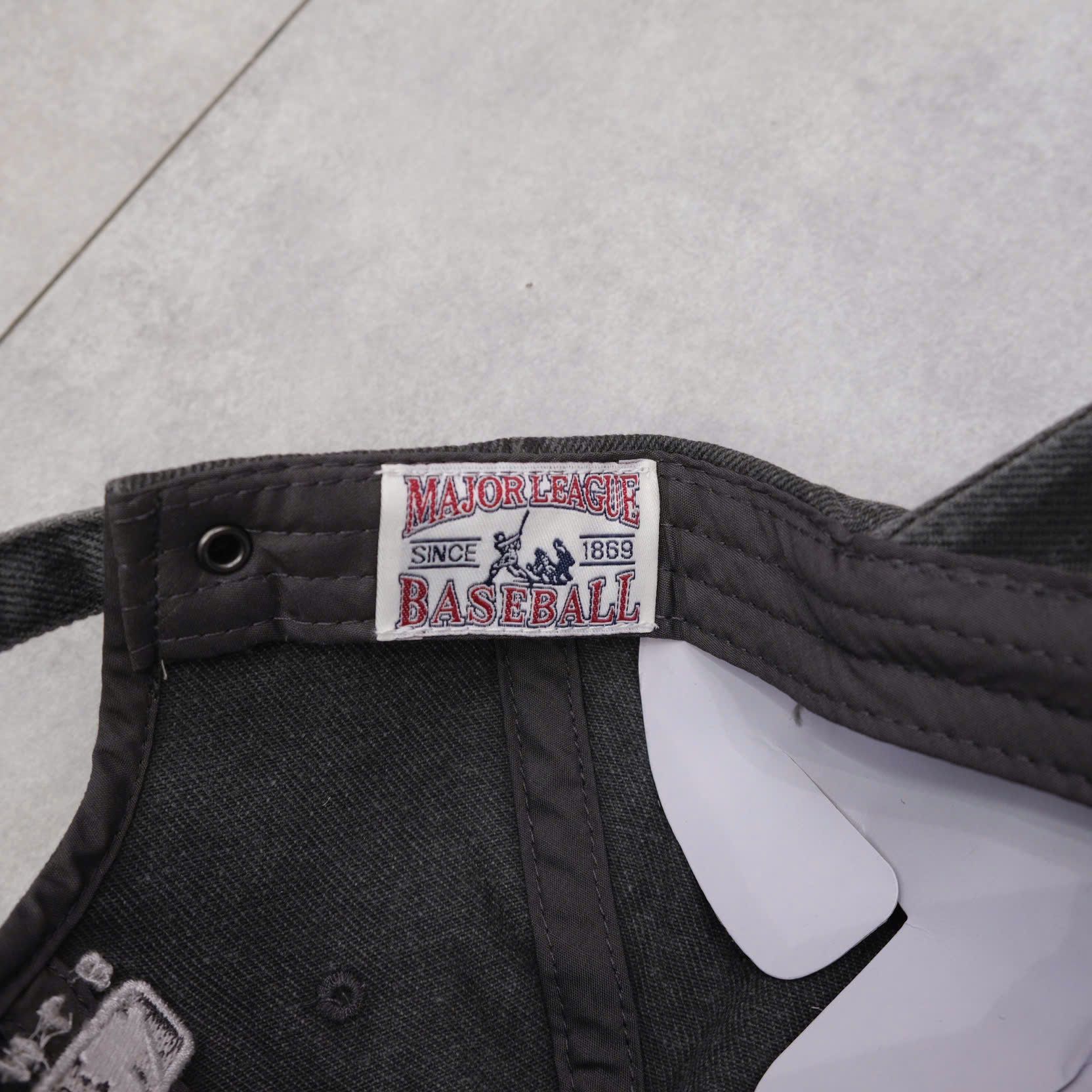  Nón MLB Yankess Xám Jean Ss24 Hàng Chính Hãng 