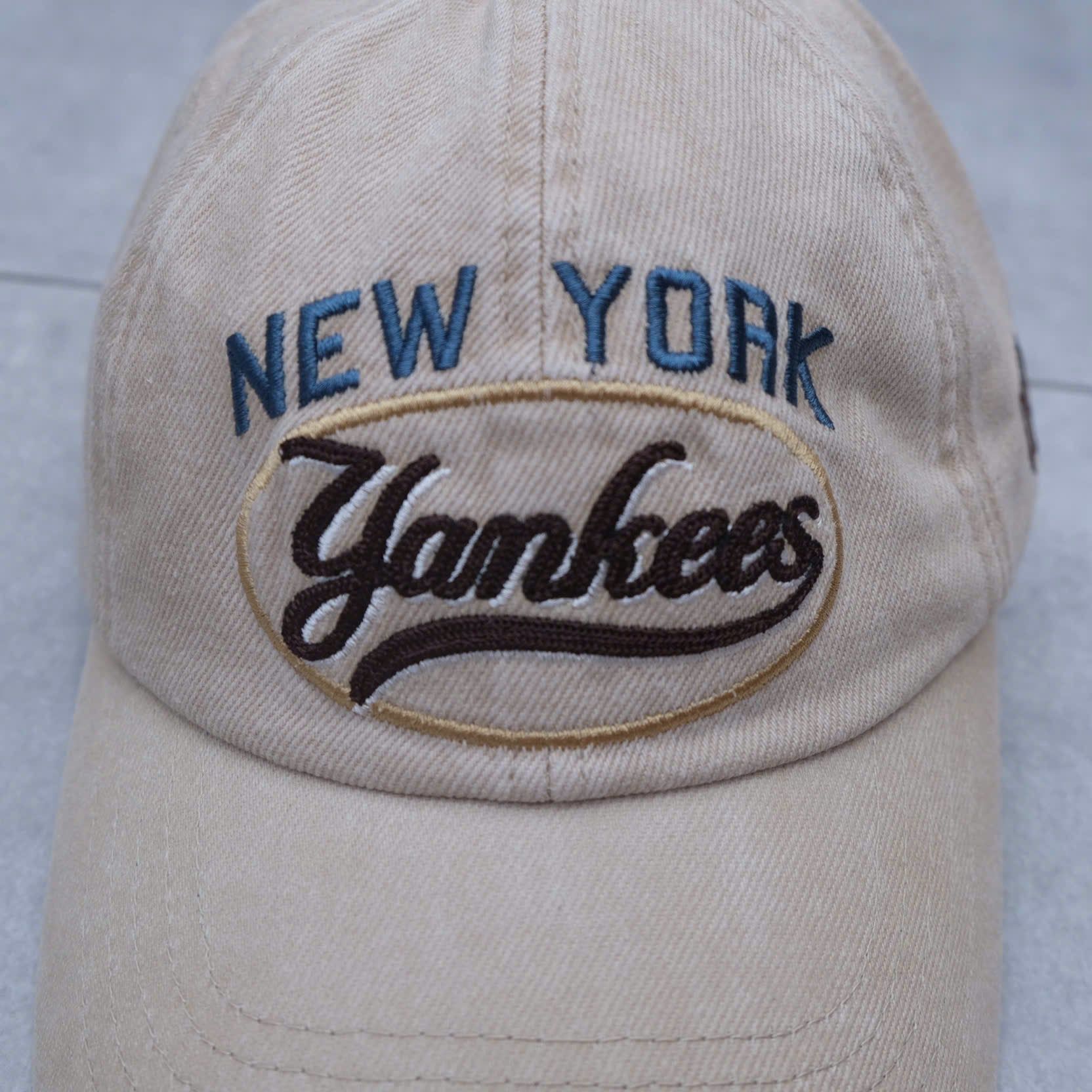  Nón MLB Yankees Kem Jean Ss24 Hàng Chính Hãng 