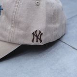  Nón MLB Yankees Kem Jean Ss24 Hàng Chính Hãng 