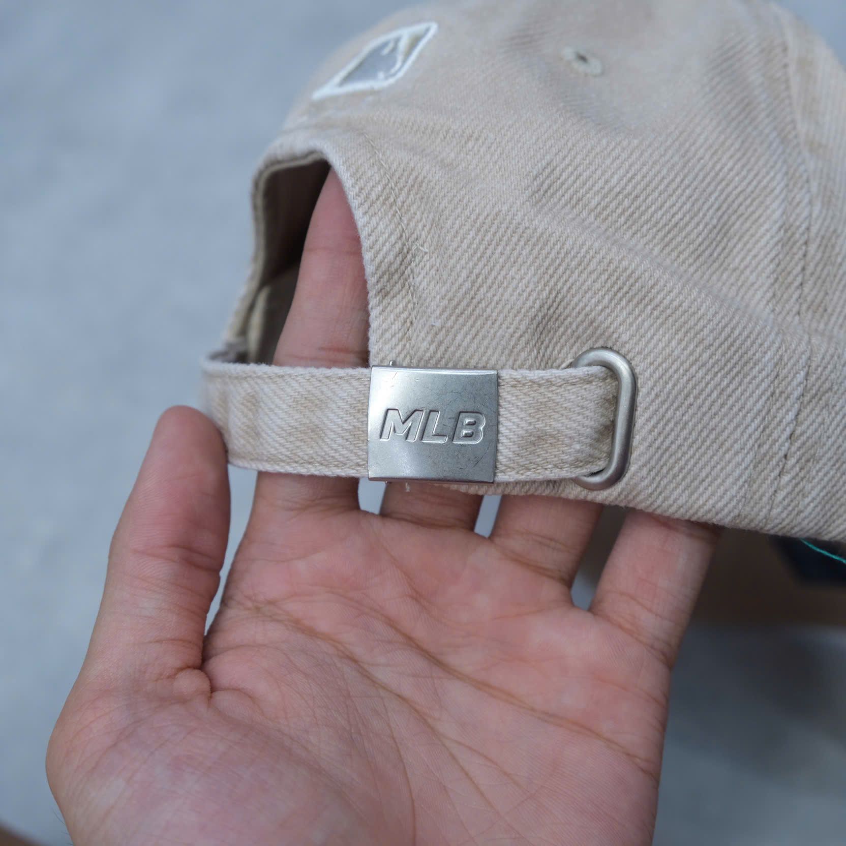  Nón MLB Yankees Kem Jean Ss24 Hàng Chính Hãng 