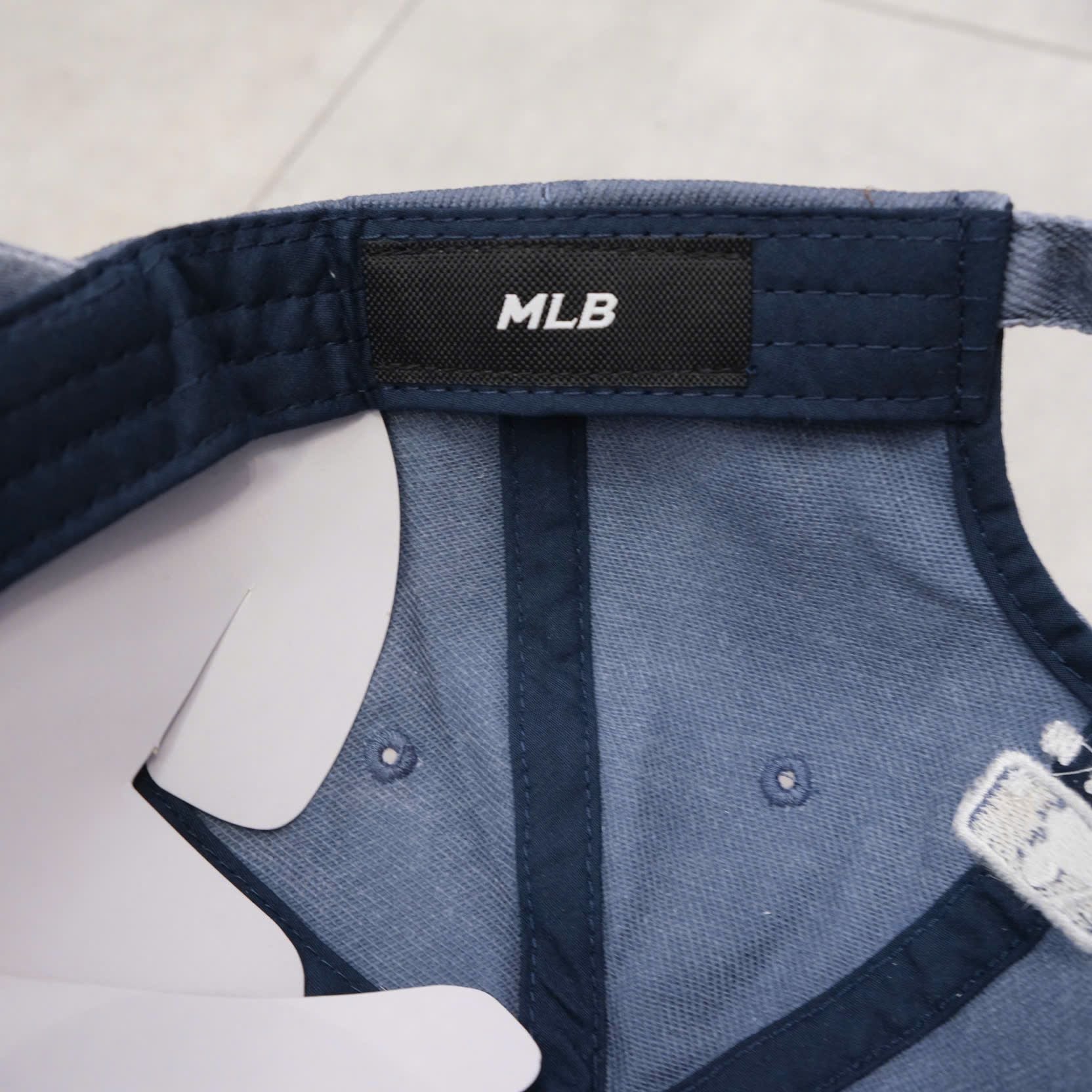  Nón MLB Dodgers Xanh Jean Ss24 Hàng Chính Hãng 