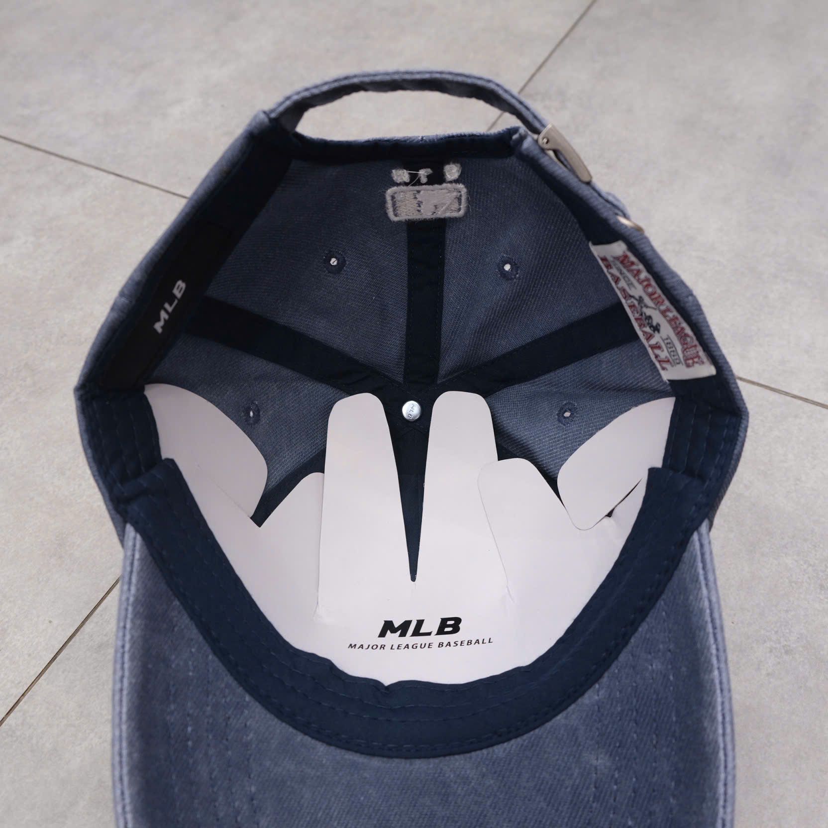  Nón MLB Dodgers Xanh Jean Ss24 Hàng Chính Hãng 