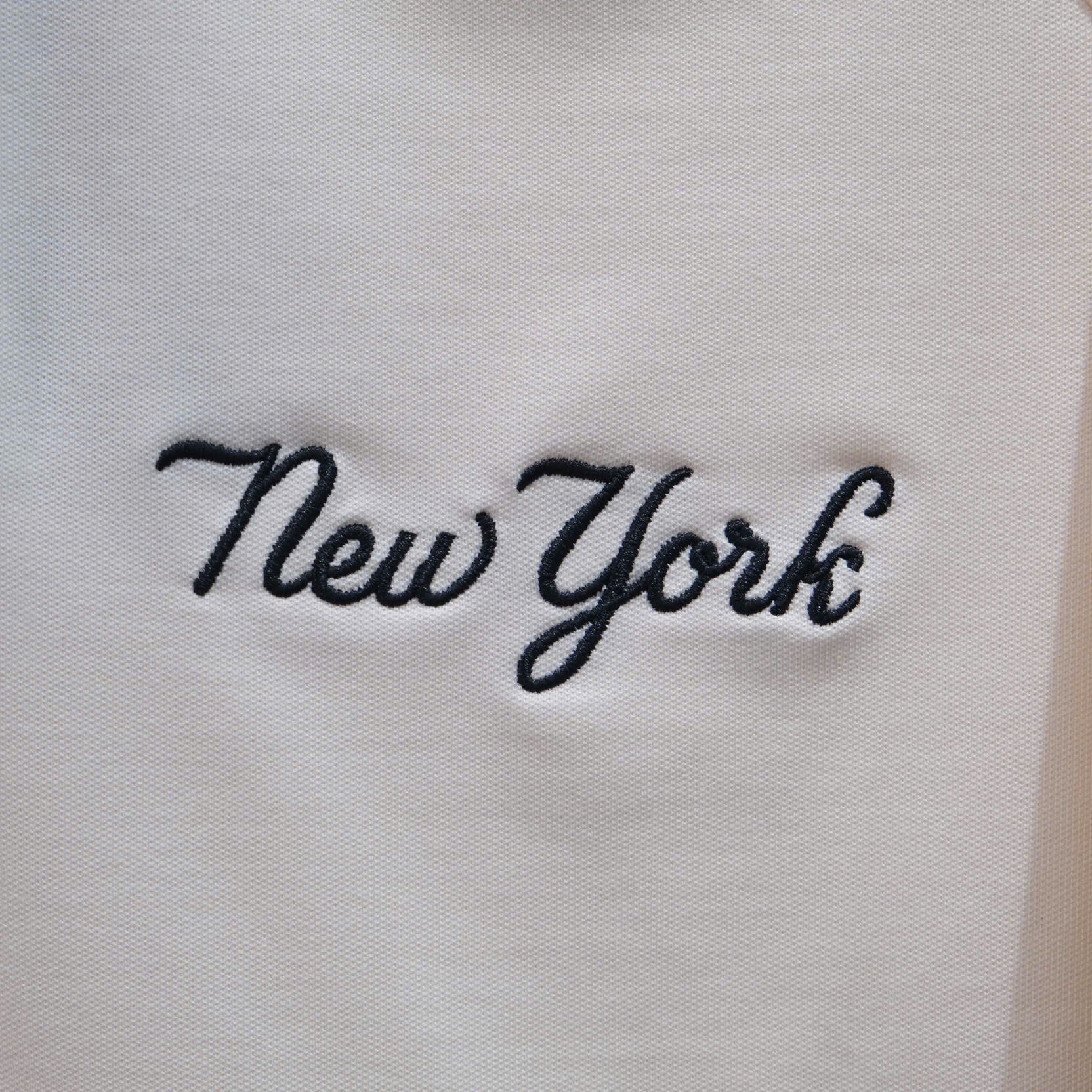  Áo Polo New York Kem 3 Sọc Hàng Chính Hãng 16548991 | Fox Sneaker 