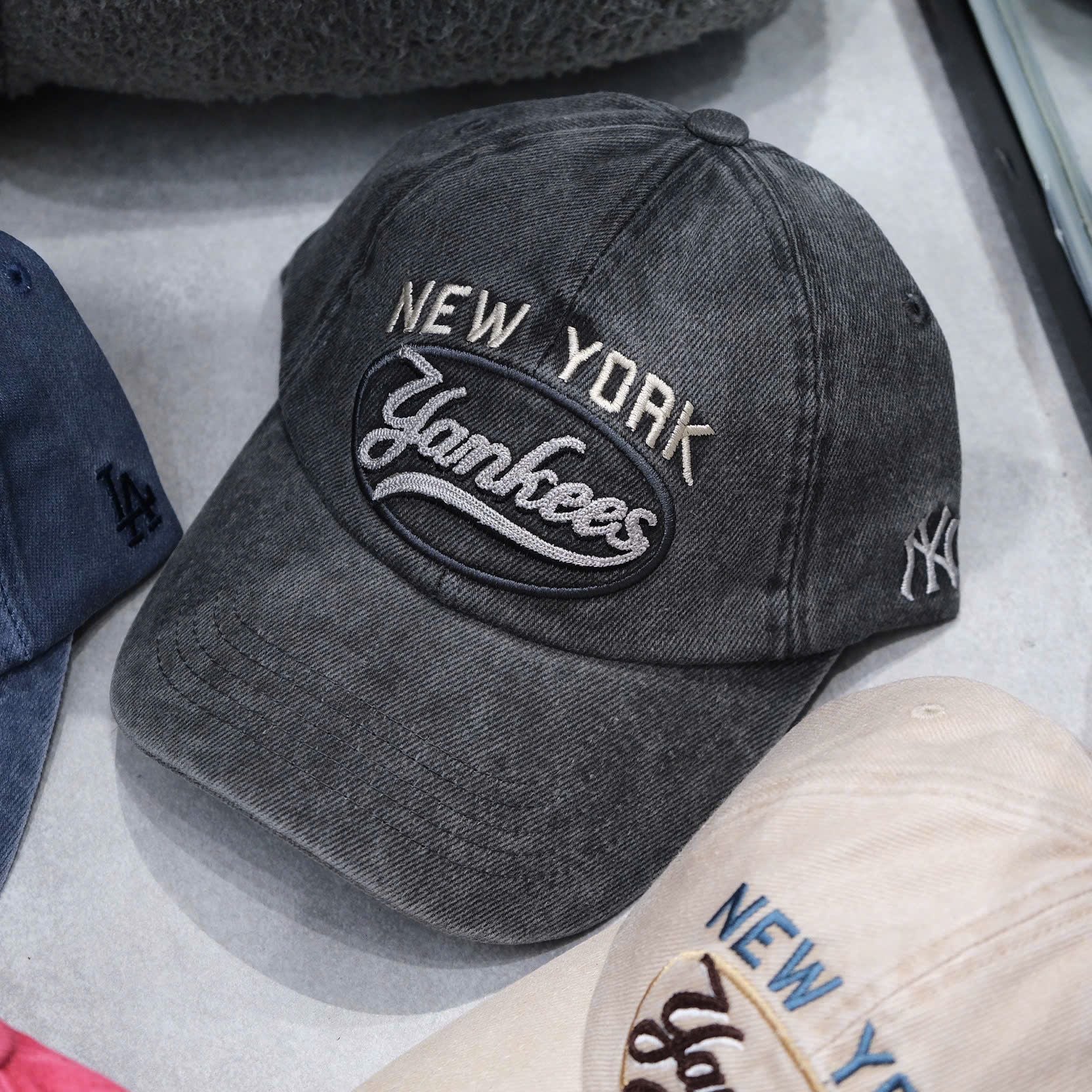  Mũ/Nón Yankess XámJean Ss24 Hàng Chính Hãng SP017621 