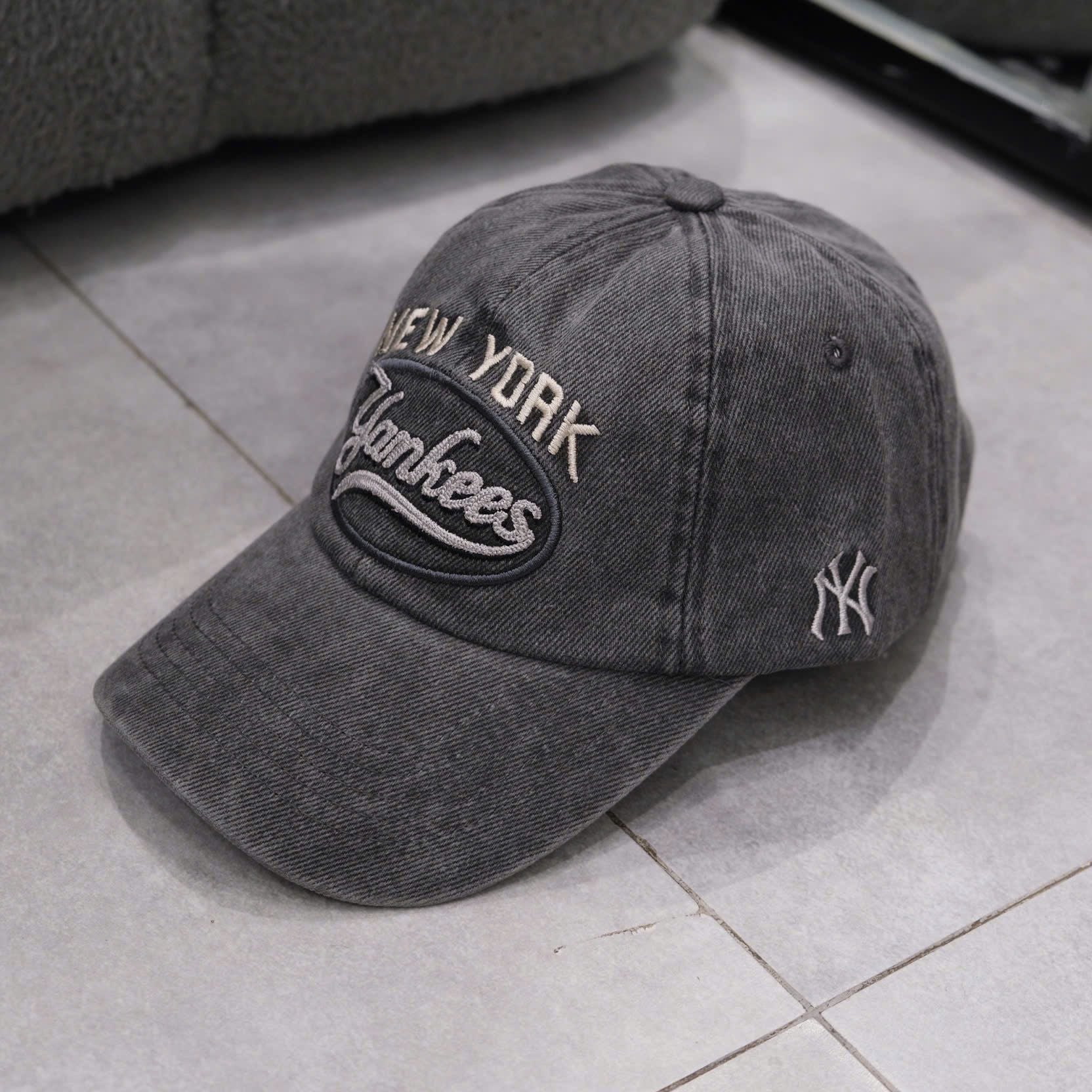  Mũ/Nón Yankess XámJean Ss24 Hàng Chính Hãng SP017621 