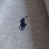  Half Zip Ralph Xám Nhạt Logo Navy Hàng Chính Hãng:  SP018803 | Fox Sneaker 