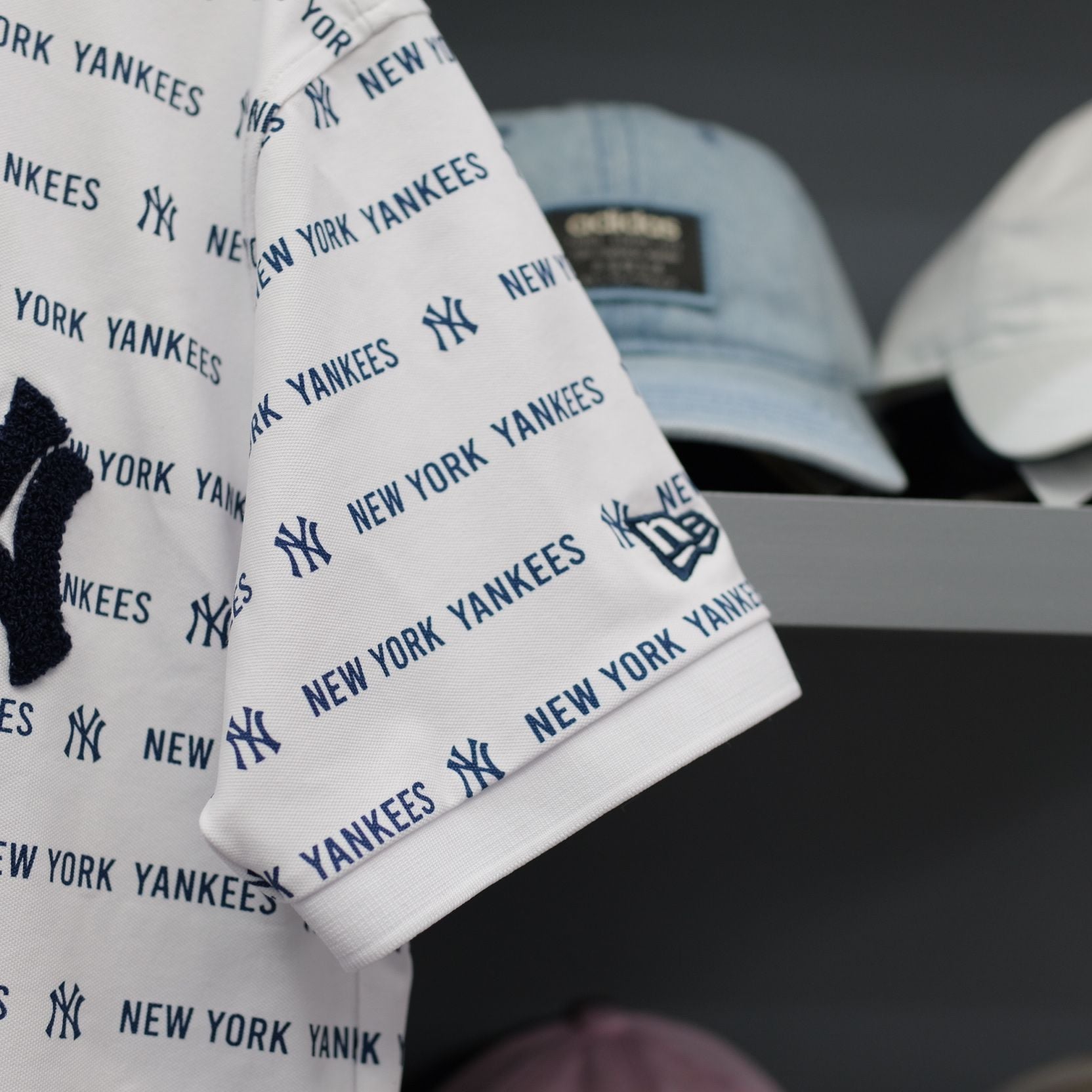  Polo Yankees Mono Trắng Hàng Chính Hãng:15678421 | Fox Sneaker 