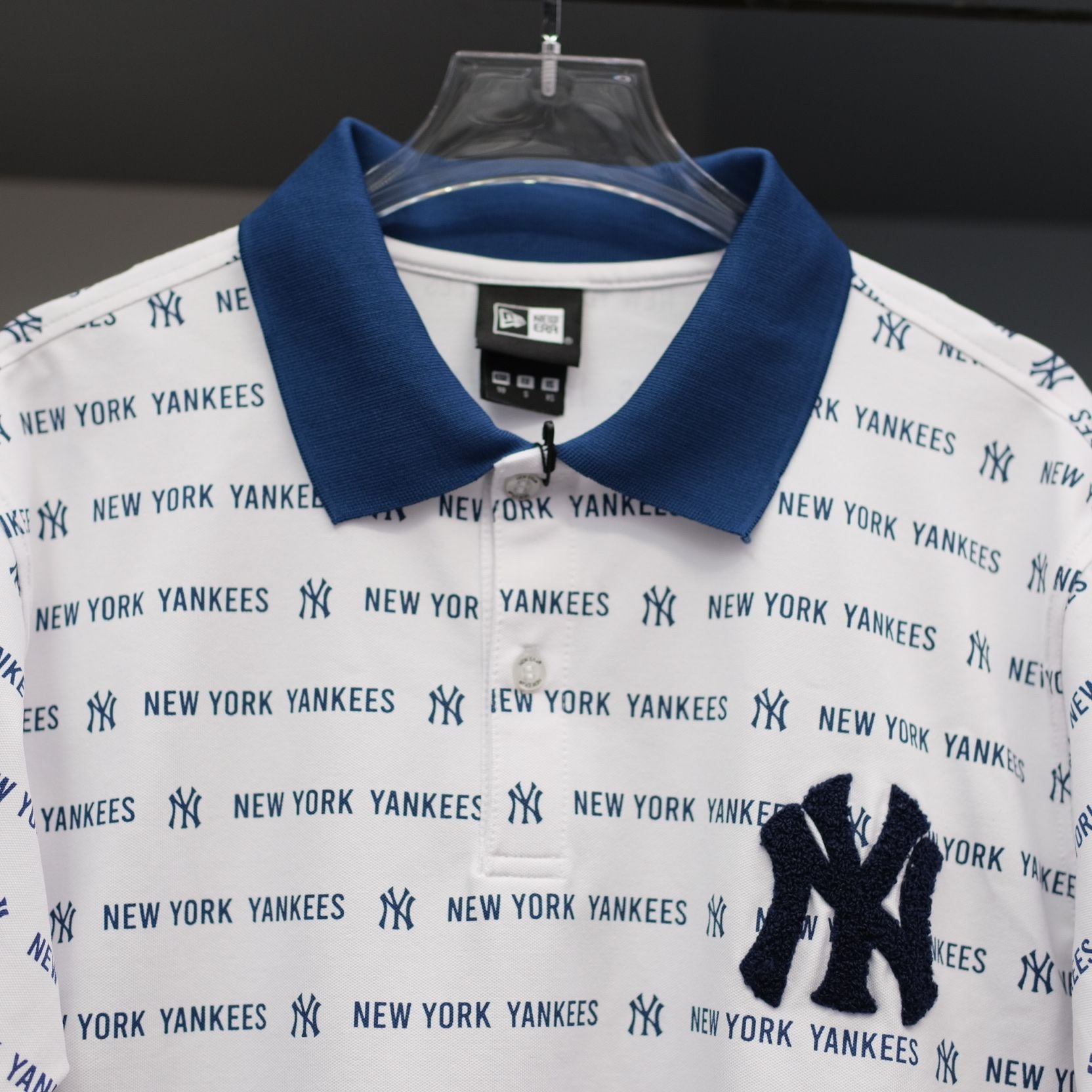  Polo Yankees Mono Trắng Hàng Chính Hãng:15678421 | Fox Sneaker 