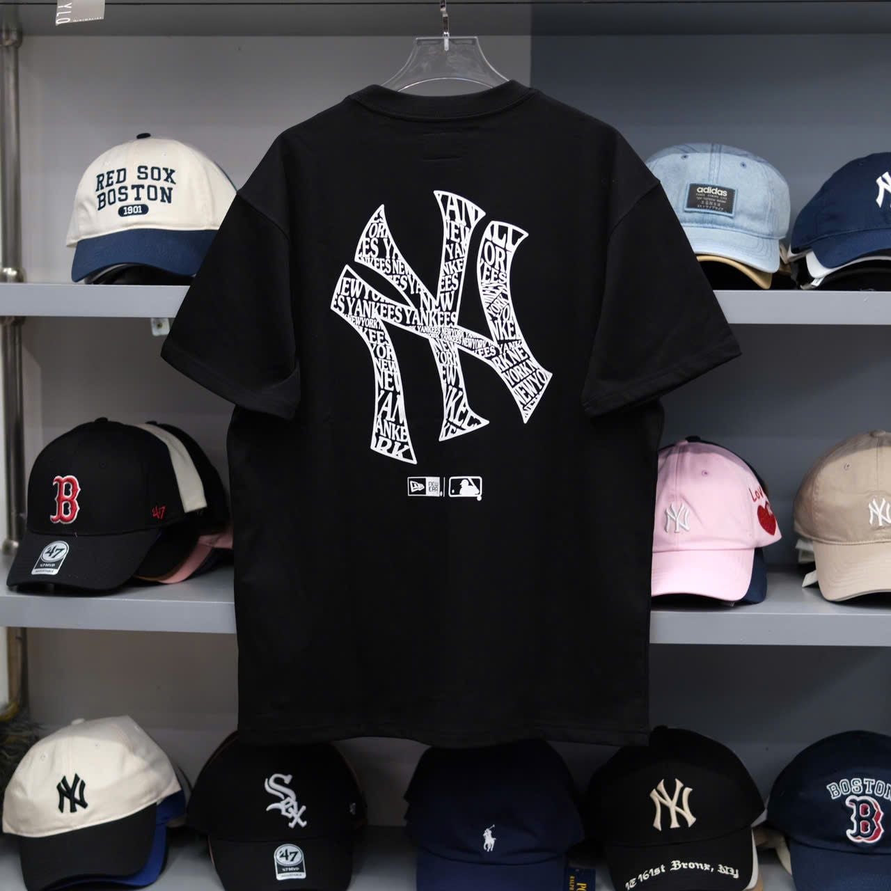  Áo Thun New Era Ny Đen Big Lux 15488826 Hàng Chính Hãng 