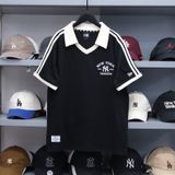  Polo Jersey Ny Đen Cổ Kem SS25 Hàng Chính Hãng 15488862 