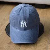  Nón Cap Basic NY Washed Blue Hàng Chính Hãng SP020412 
