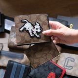  Ví Coach Chó Đốm Hàng Chính Hãng 