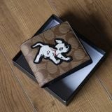  Ví Coach Chó Đốm Hàng Chính Hãng 