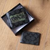  Ví Coach Mono Xám Grafity Hàng Chính Hãng 