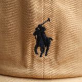  Nón Ralph Lauren Nâu Đậm Logo Đen 