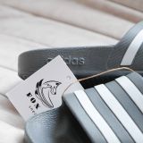  Dép Adidas Aqua Xám Hàng Chính Hãng F35538 